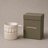 Vintage Wabi-Sabi Artisan Ceramic Coffee Mug