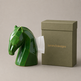 Nordic Luxe Spring Ceramic Tissue Box