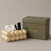 Luxe Ball-Shaped Multifunctional Tissue & Remote Holder