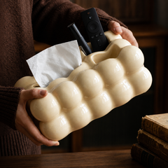 Luxe Ball-Shaped Multifunctional Tissue & Remote Holder