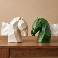 Nordic Luxe Spring Ceramic Tissue Box