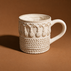 Vintage Wabi-Sabi Artisan Ceramic Coffee Mug
