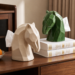 Nordic Luxe Spring Ceramic Tissue Box