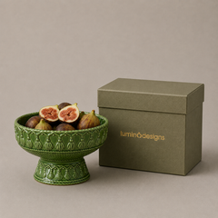Handcrafted Wabi-Sabi Ceramic Fruit Bowl