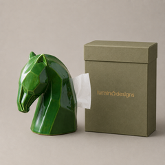 Nordic Luxe Spring Ceramic Tissue Box