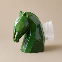 Nordic Luxe Spring Ceramic Tissue Box
