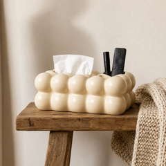 Luxe Ball-Shaped Multifunctional Tissue & Remote Holder